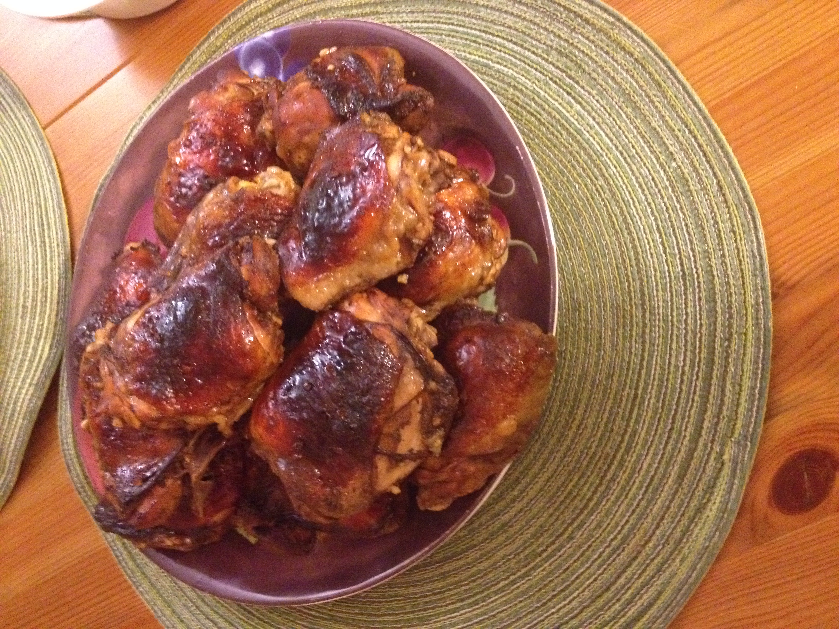 SOY BALSAMIC CHICKEN THIGHS